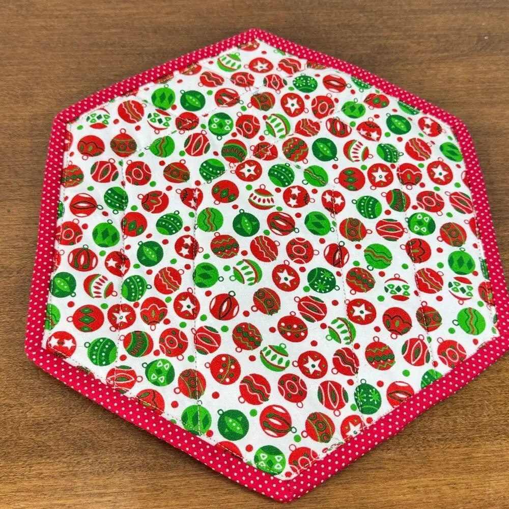 Handmade quilted christmas